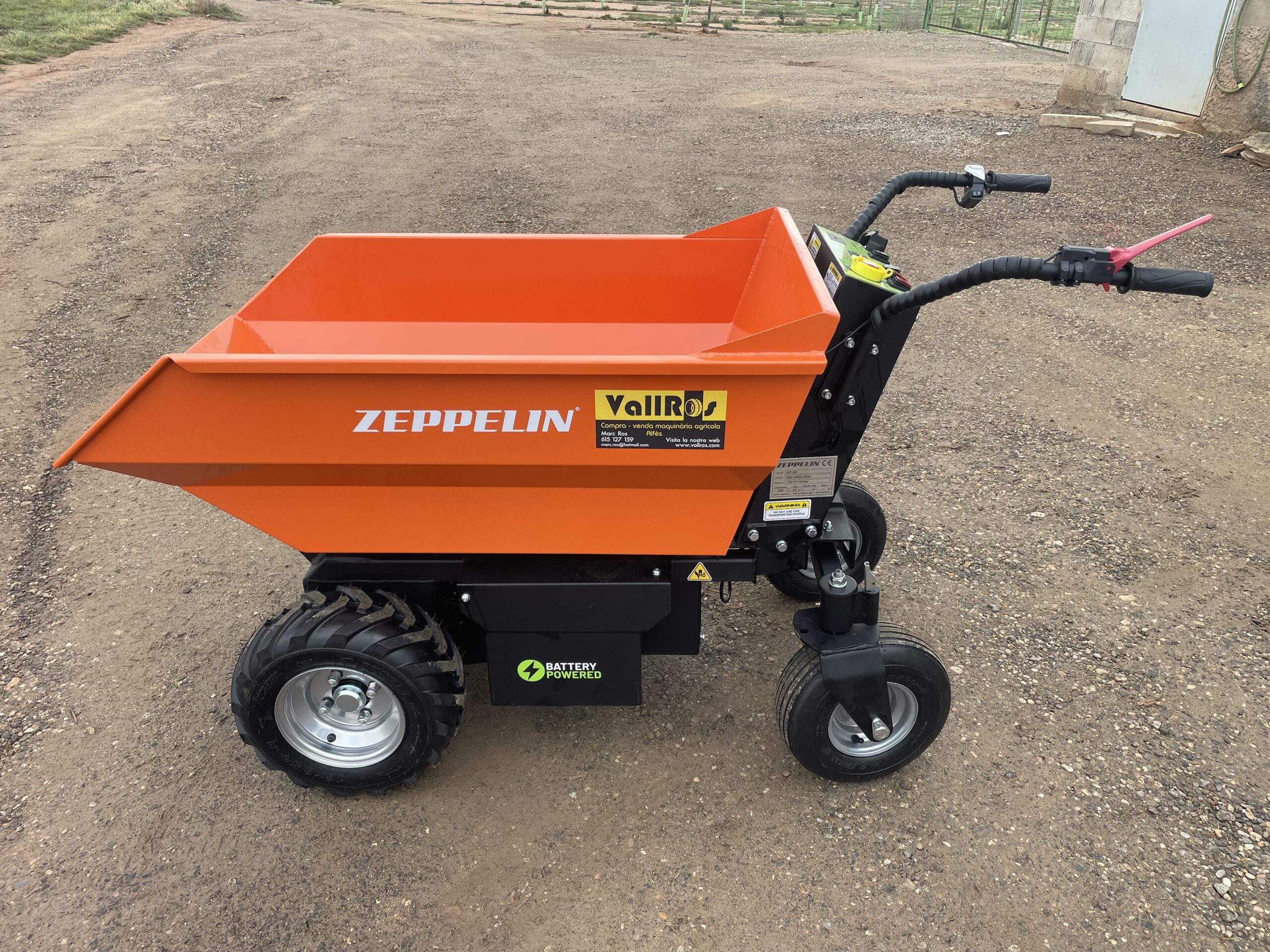 MINI DUMPER ELÉCTRICO