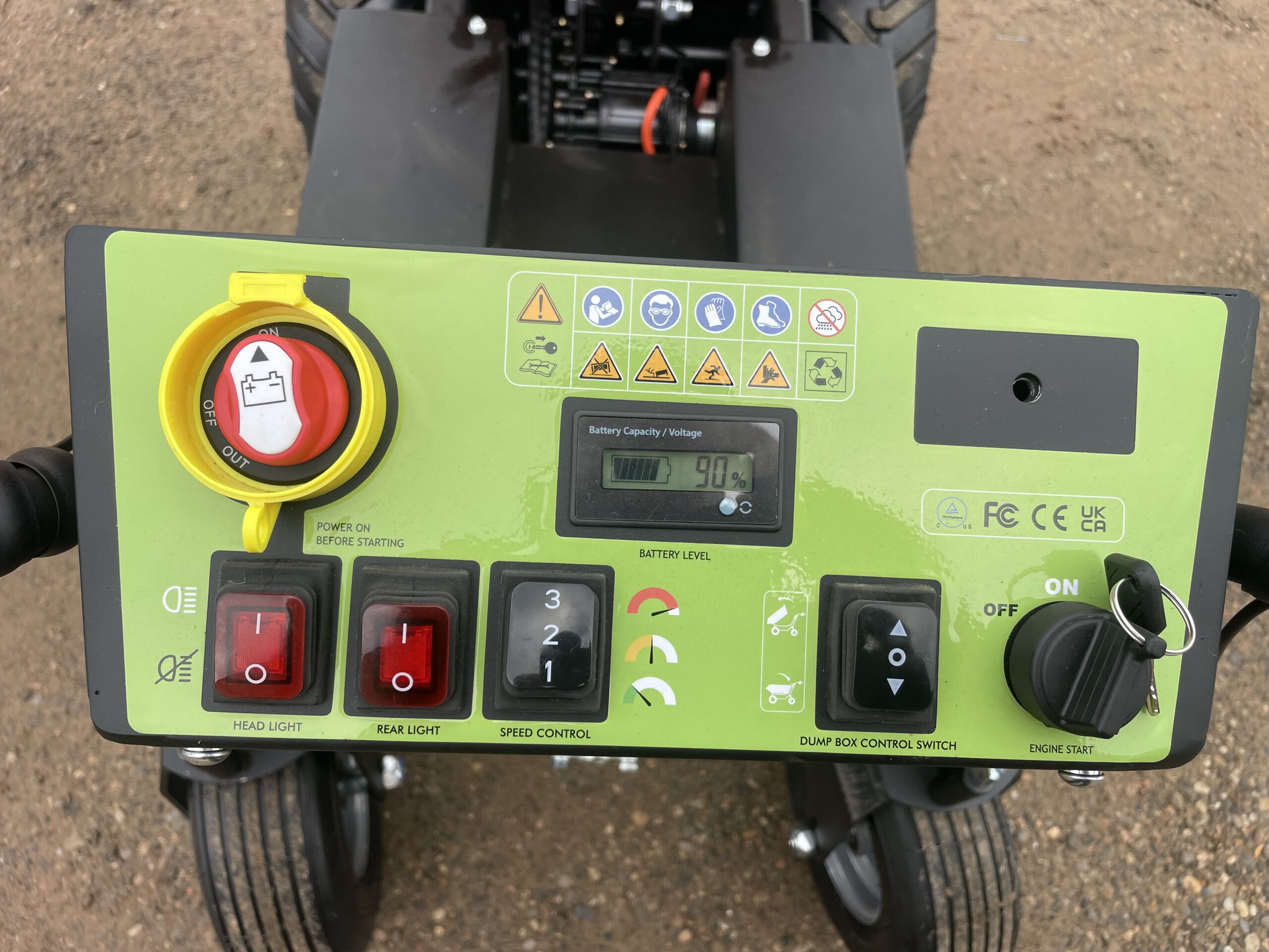 MINI DUMPER ELÉCTRICO
